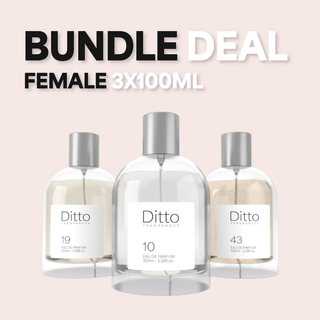 3 x 100ml WOMEN'S INSPIRED PERFUME BUNDLE