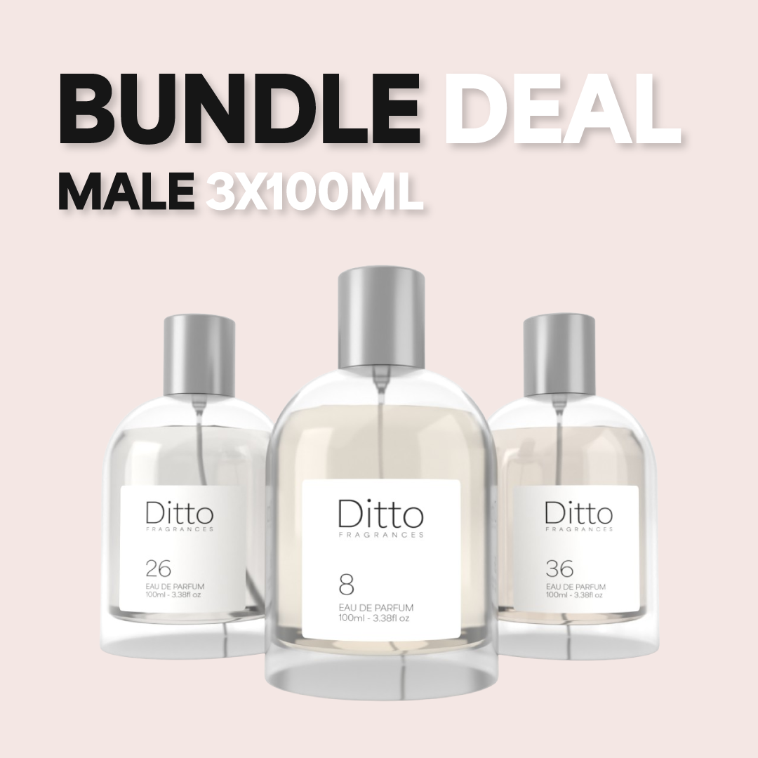 3 x 100ml MEN'S INSPIRED AFTERSHAVE BUNDLE